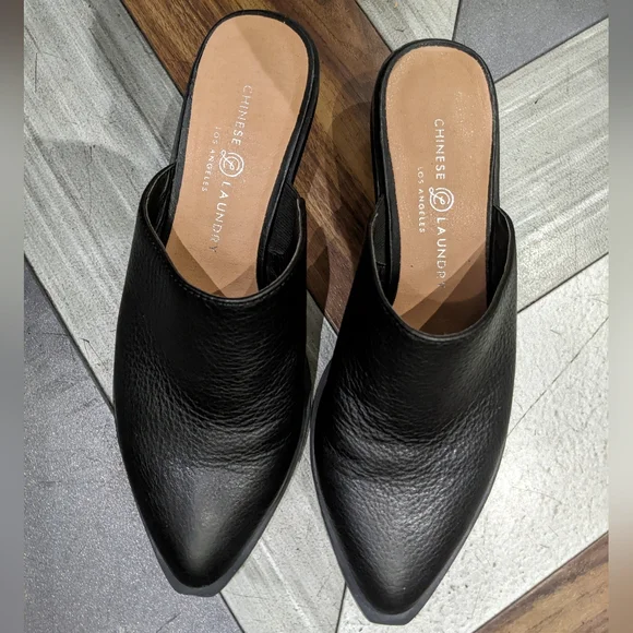 Chinese Laundry Millie Black Mules - Picture 10 of 15